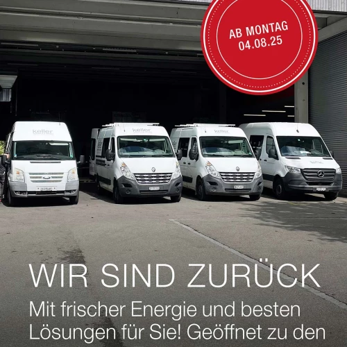 Let’s go! 💪

Sommerpause vorbei – ab Montag, 04.08.25 sind wir wieder für euch da.
Mit frischen Ideen, starken Lösungen und voller Tatendrang.

Bereit für neue Herausforderungen? 
Wir sind’s auch....