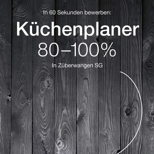 Der Weg zur neuen Traumküche führt über eine präzise Planung mit modernster Technologie. 📐💻

Wir suchen Verstärkung in der Küchenplanung (80–100%). Du hast ein Flair für Gestaltung und suchst ein...
